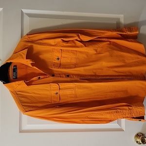 Polo work shirt, L, Orange
